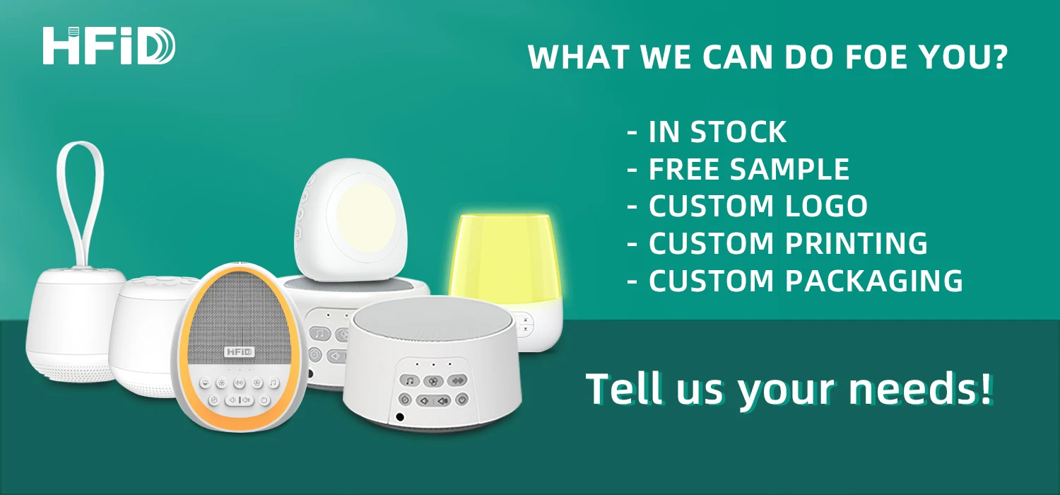 2023 Factory Hotselling Customized Baby Mini White Noise Machine Kids