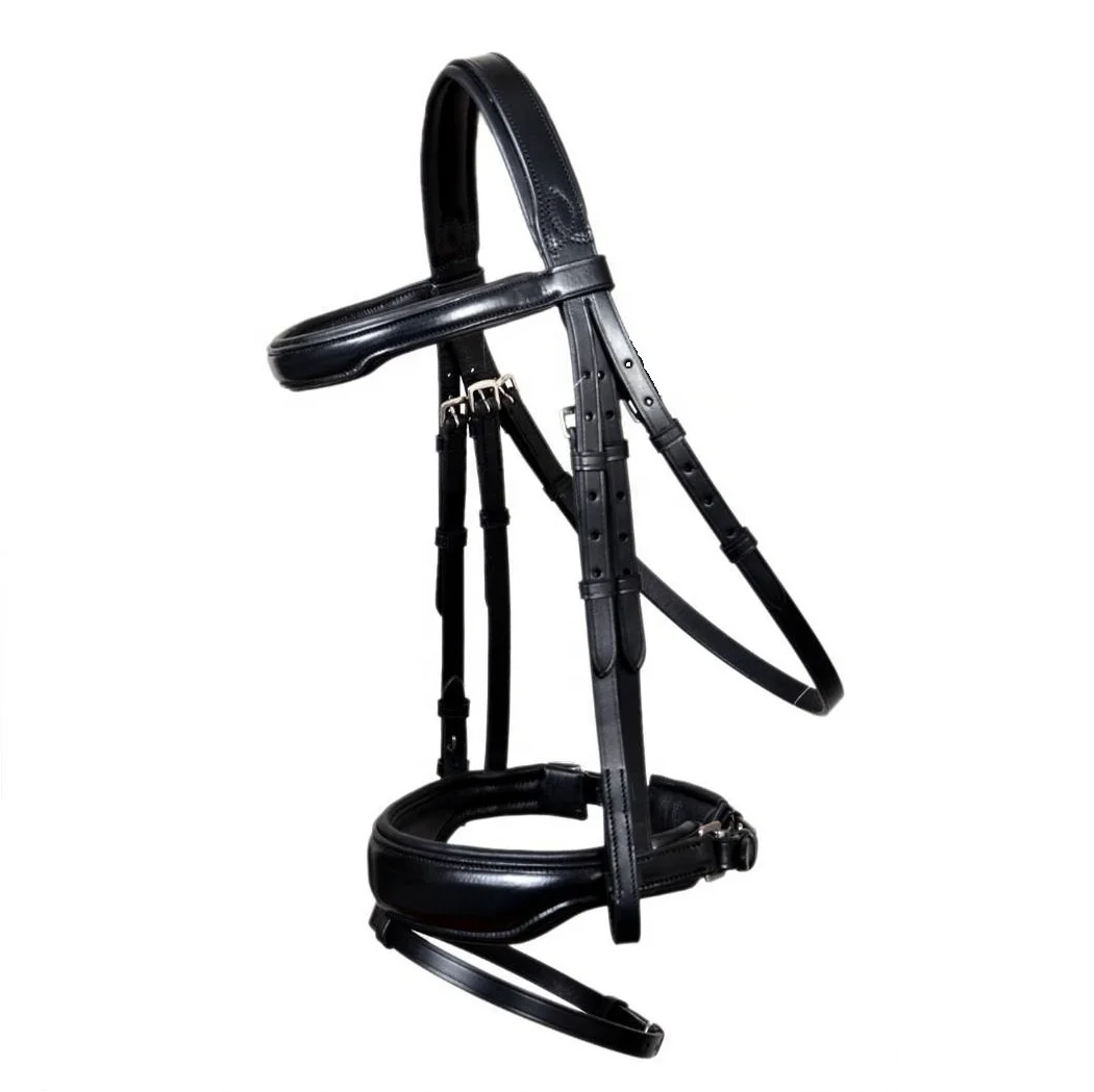 Best Quality Adjustable Leather Horse Bridle Wholesale Genuine Leather