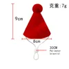 A07 cappello conico da compleanno-rosso