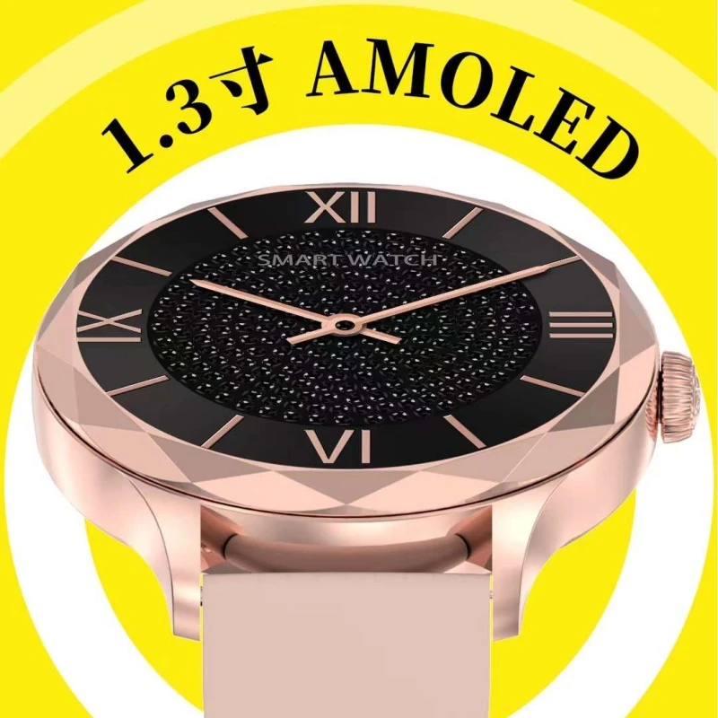 RELOJ INTELIGENTE (MUJER)- SMART WATCH DTS DIAMOND(™) – Chicstyleperu