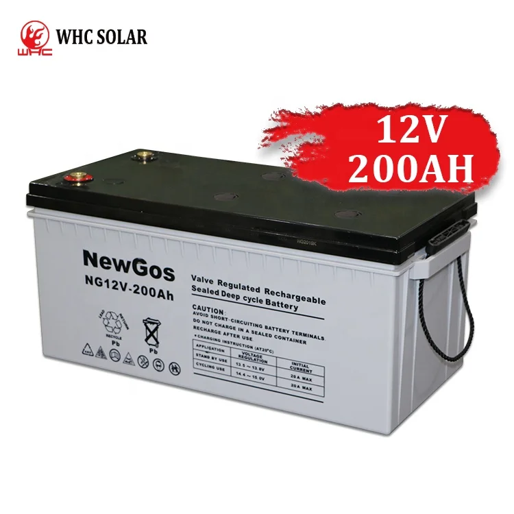 Batterie Pour Alimentation Solaire WHC 12V 200AH - Sodishop