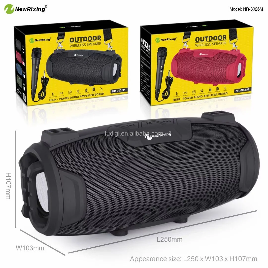Wireless Mini Speaker - NEWRIXING NR-3026M Portable BT Speaker