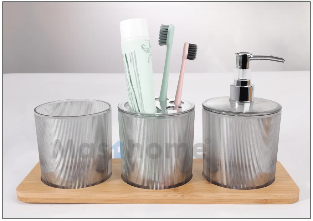 Masthome 2022 Hotel Decoration Bathroom Accessories Set Soap Dispenser