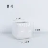 4 large square-mouthed bottles