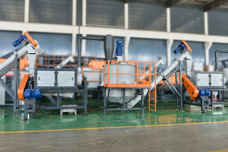 Automatic Trommel Machine PET Bottle Washing Recycling Line Pre-washing Tumble Machine 5000kg/h
