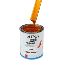 Factory Direct Supply Excellent Quality C149 1K Single Component Golden Pearl Car Paint Liquid Coating High Gloss High