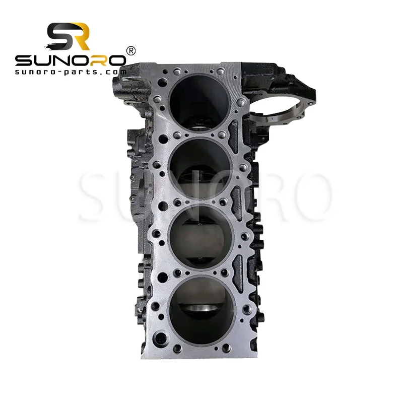 Excavator Isuzu 4HF1 Isuzu NPR66 Engine Cylinder Block 8