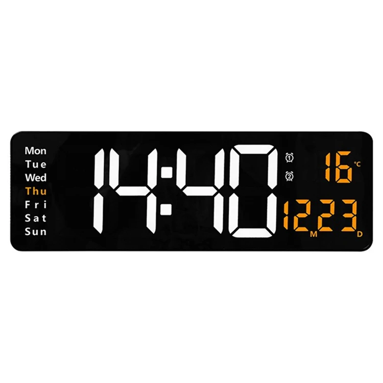 Large Digit LED Real Time Clocks alterating Date and Temperature