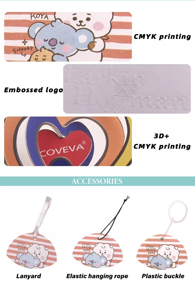 Custom Logo Car Paepr Air Freshener For Car Buy Bulk Hanging Custom