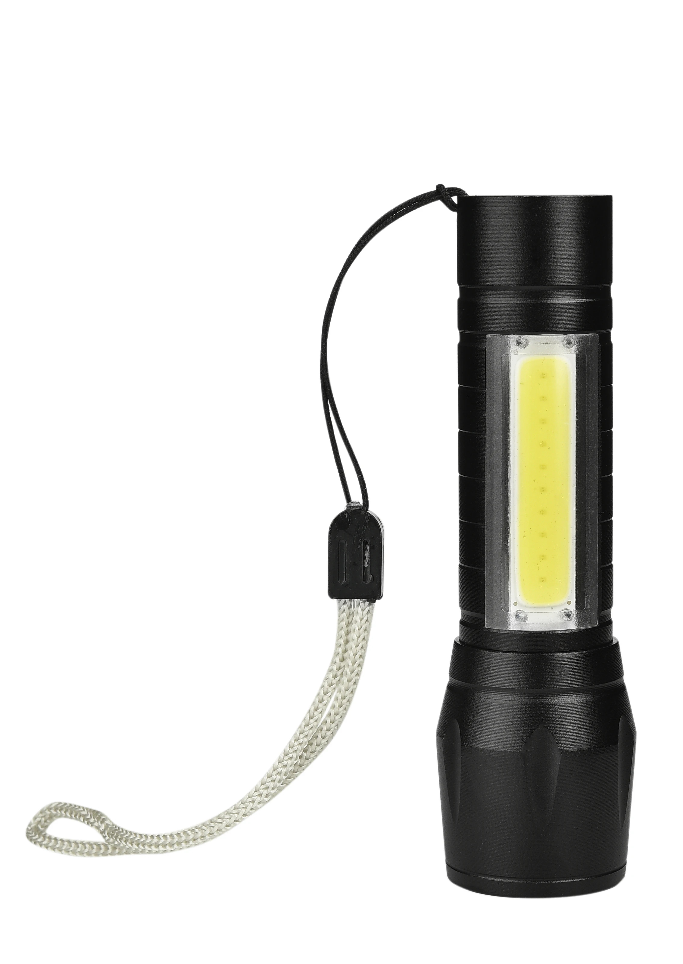 LED Camping & Hiking Flashlights 26650 Battery Technology Mini Super Bright  LED Flashlight - USB Rechargeable, Zoomable, 3-Mode (High/Low/Strobe) No  Battery LED Camping & Hiking Flashlights