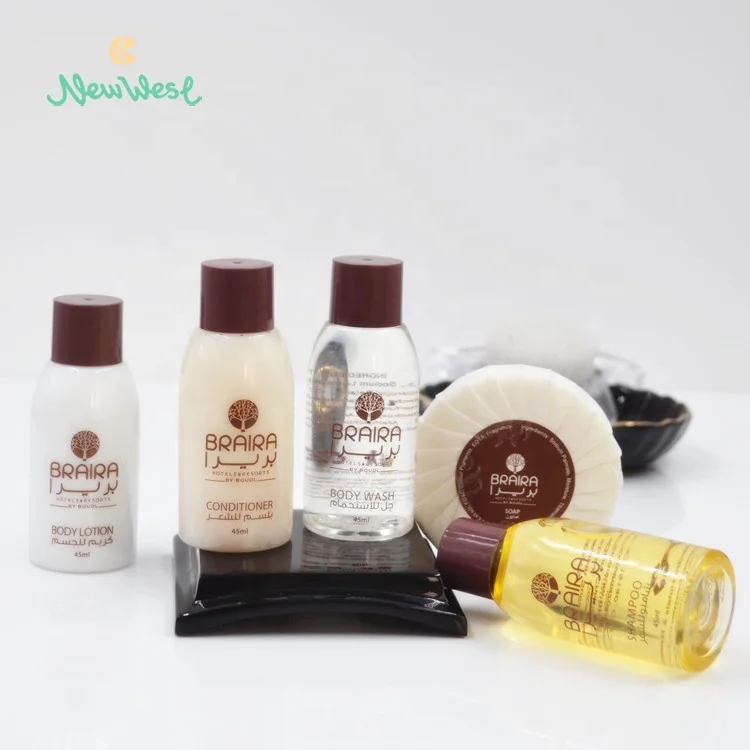 ラグジュアリーホテル用使い捨てアメニティセット/シャンプー30ml-50ml