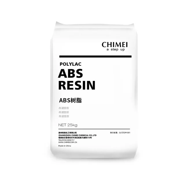 General ABS Taiwan ChiMei PA-707 injection grade high gloss and high rigidity ABS plastic raw material