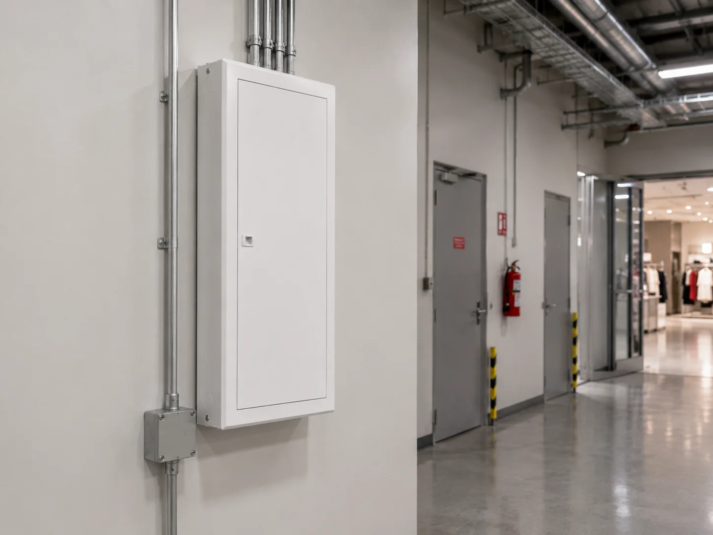 waterproof distribution board in commercial electrical installation