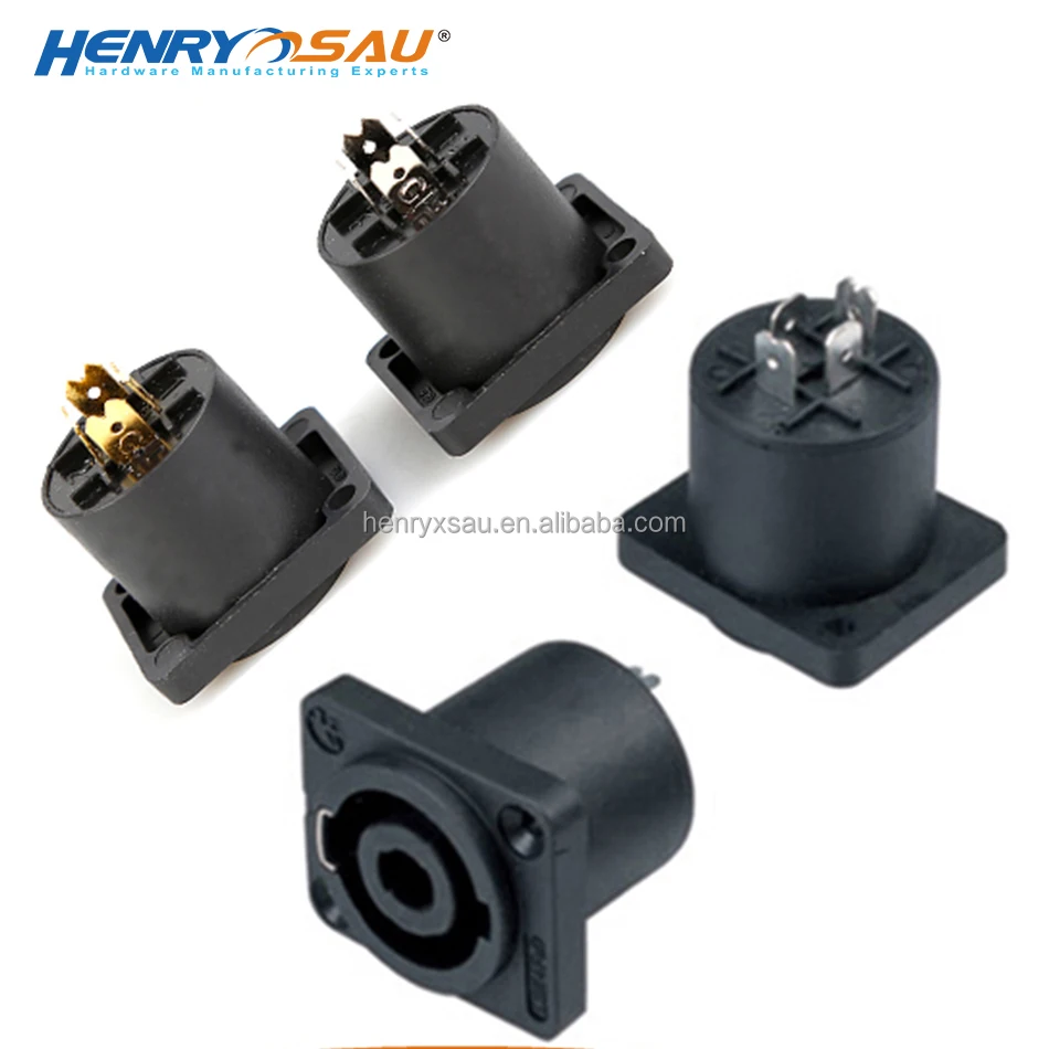 Socket Jack Spikon Speaker Performance Equipment Speakon Connector