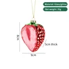 Strawberry hanging ornaments