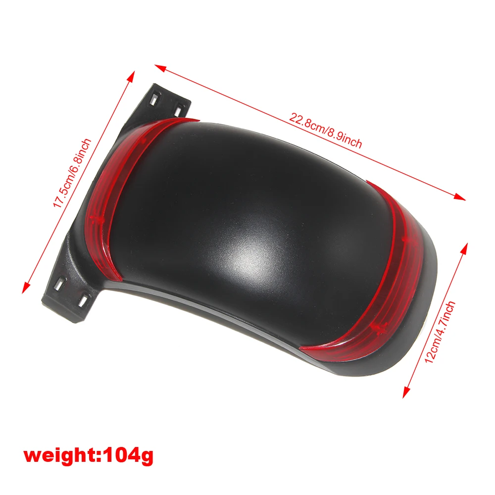 Rear Fender Rear Mudguard Wheel Cover Macury Accessories for Speedual Zero10X Electric Scooter Sprea Parts Monopattino Patinete