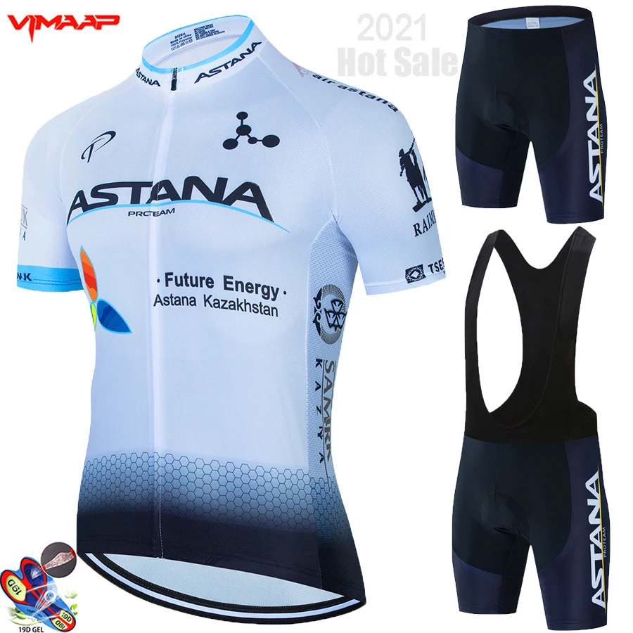 Men's Astana Qazaqstan Team Vero Pro Jersey - 2023