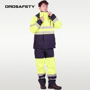 Mining Electrician Work Wear Waterproof Reflective Flame Retardant Workwear Work Suits for Men