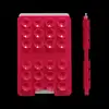 Red Card insertion, double-sided suction cup, logo