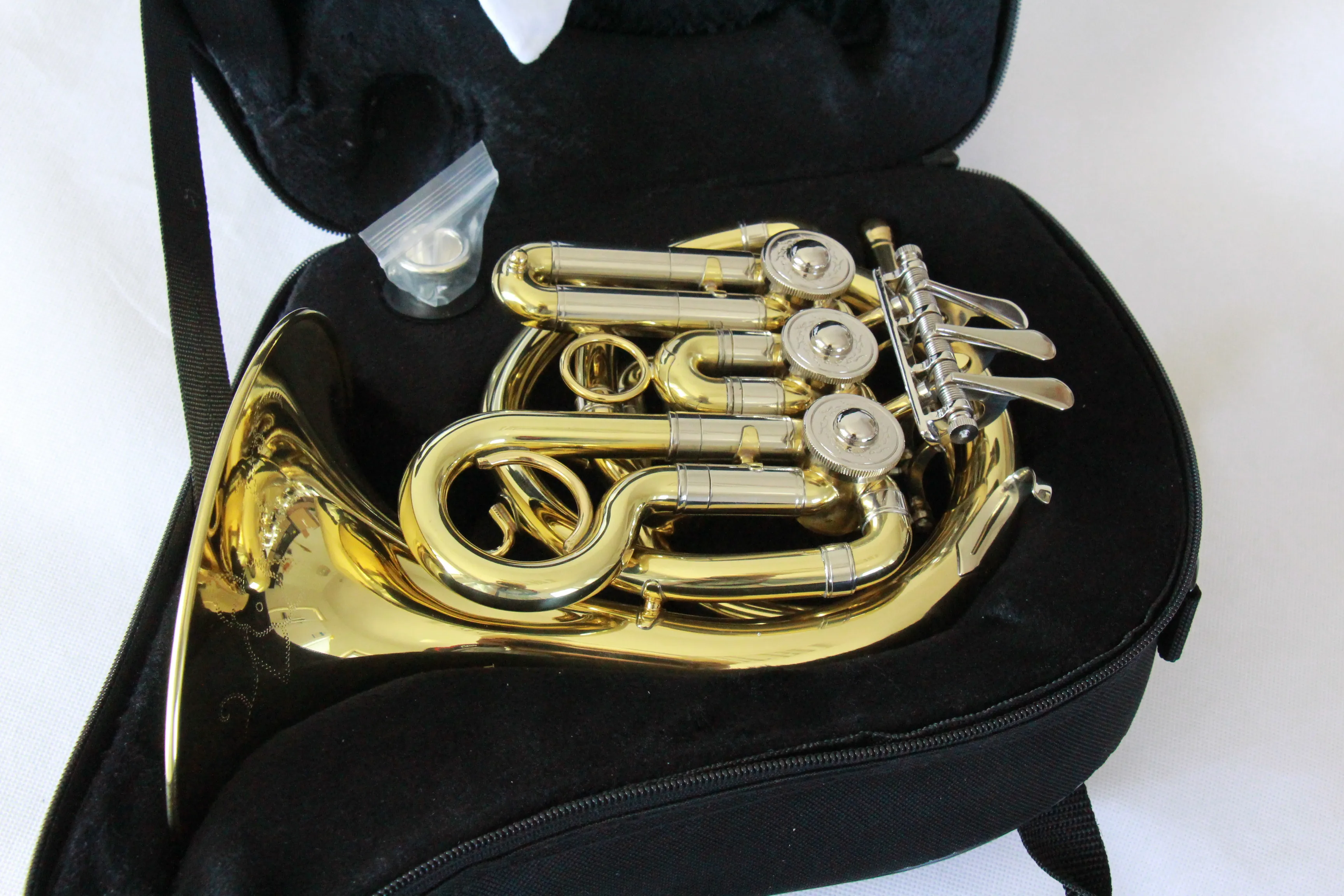 3-key Single French Horn/piccolo French Horn/mini French Horn - Buy Mini  French Horn,Piccolo French Horn,3-key Single French Horn Product on  Alibaba.com