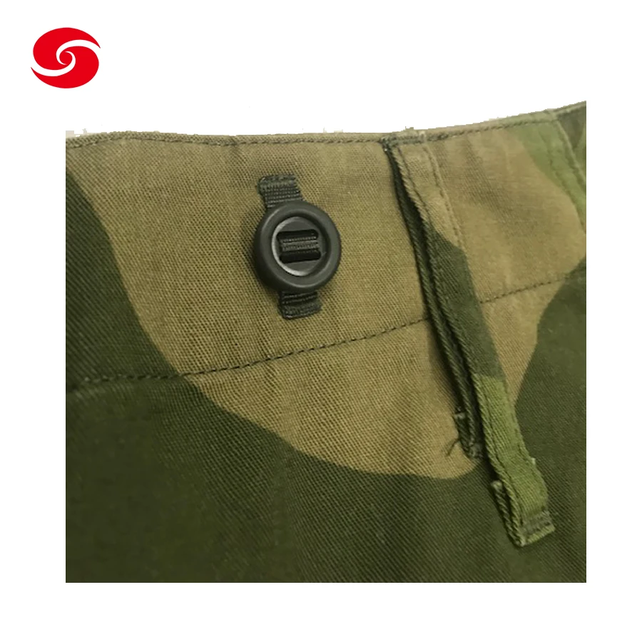 Military Norwegian Camouflage Bdu Pants 