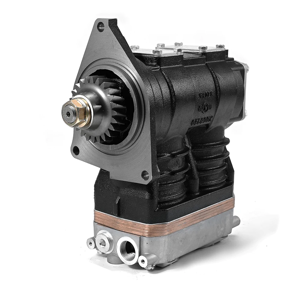 Auto Parts Dual Cylinder Truck Engine Air Compressor Pump