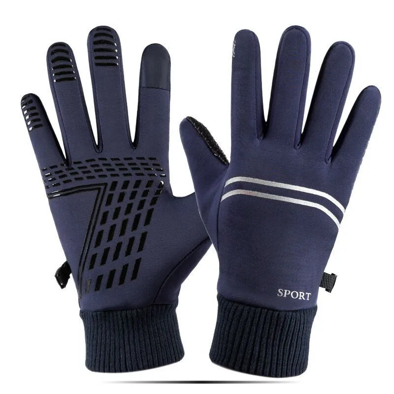 cotton running gloves