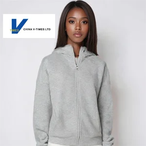 China V-Times Women's Sports Jacket New Korean Style Comfortable Loose Slim Fit Hooded Collar Lined Design for Autumn Season