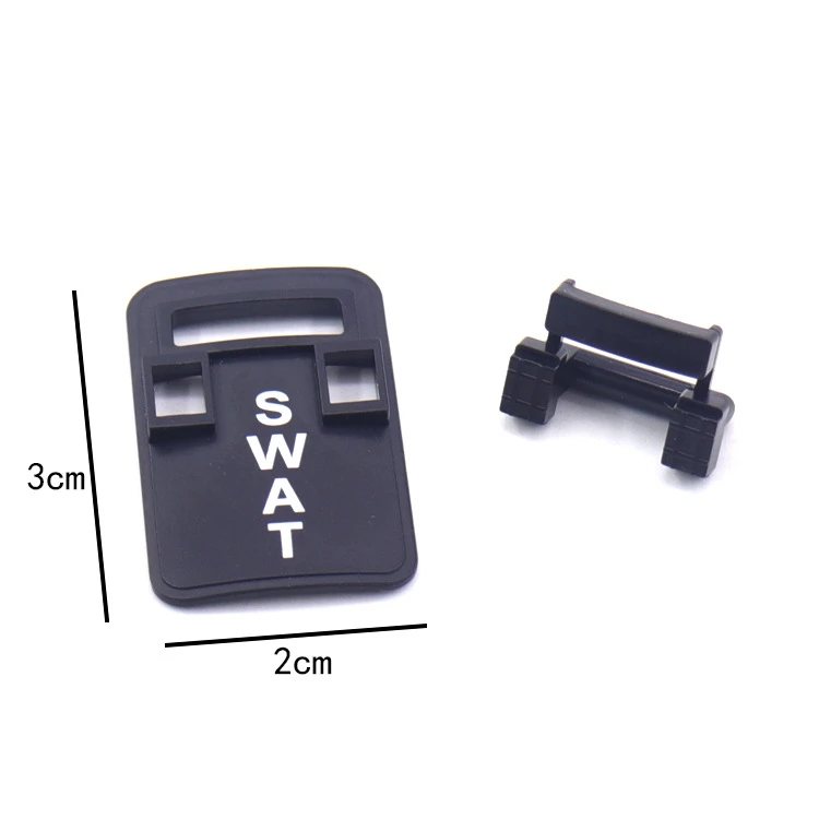 SWAT Shield Defense Equipped WW2 Soldiers Accessories Army Military Weapon Pack Building Blocks Model Toy for 5 to 7 Years Old