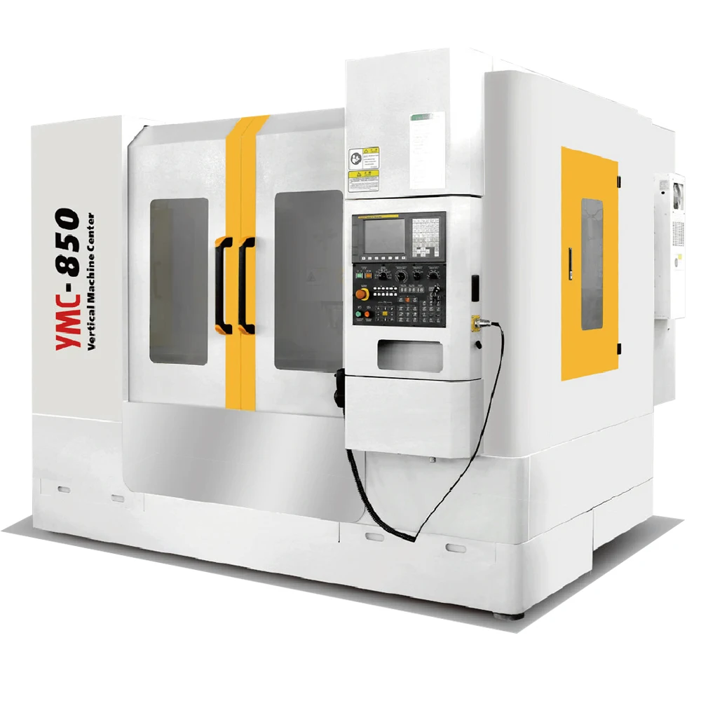 Лучшая цена, вертикальный VMC станок Maxtors с 5 осями, фрезерный обрабатывающий центр с ЧПУ, модель YMC-850 с 5-й осью, наклон и вращающийся стол