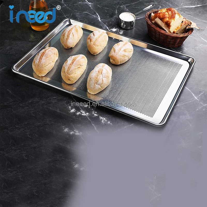 40*60 Natural Aluminum Commercial Baking Cake Pans For Roast Meat Trays