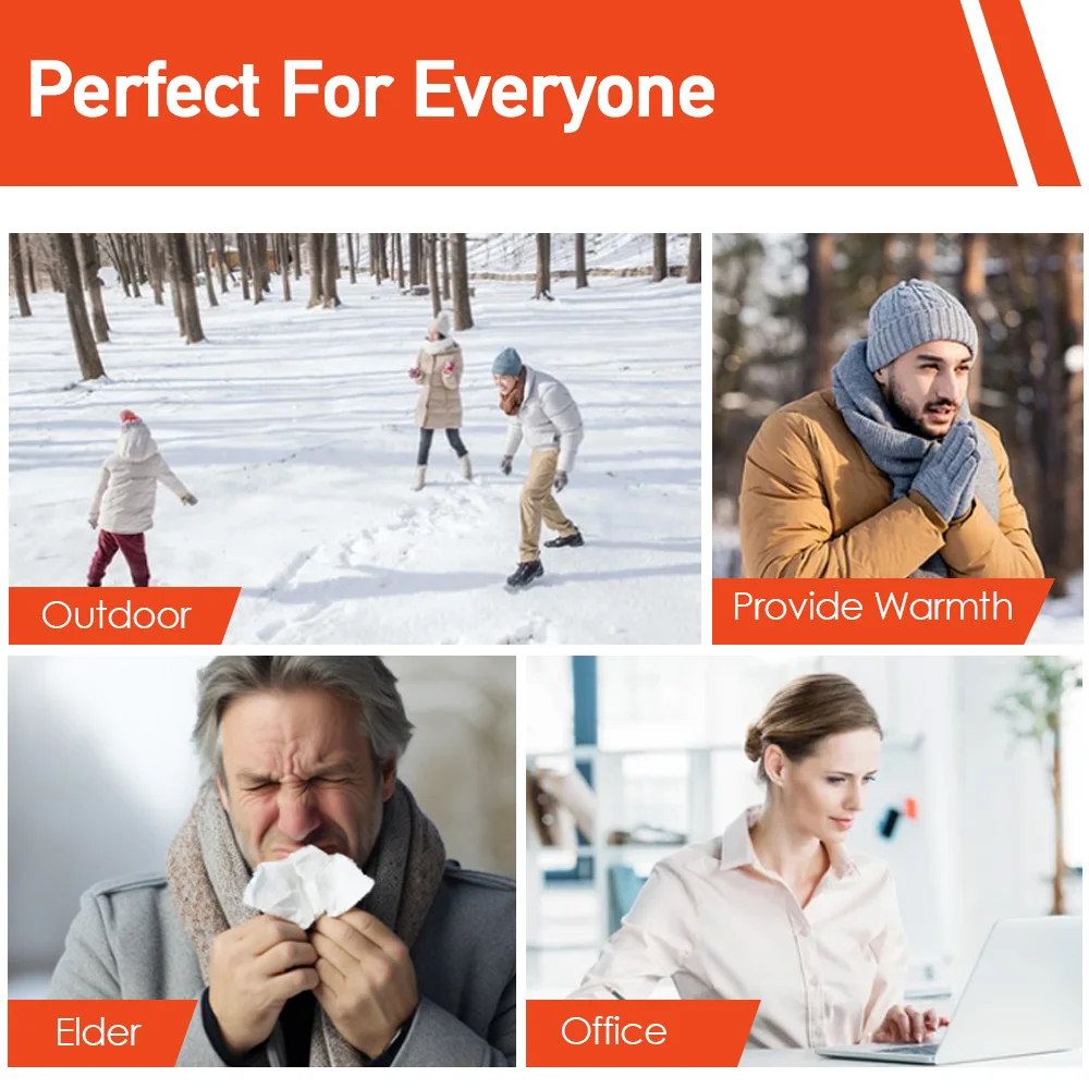 Winter Use 48 Centigrade PCM Heating Warm Neck Wrap Neck Shoulder Warming Ring