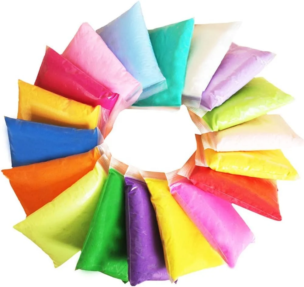 Мягкая легкая глина для моделирования для детей-разные цвета, воздушная сухая глина, DIY творческая Волшебная глина