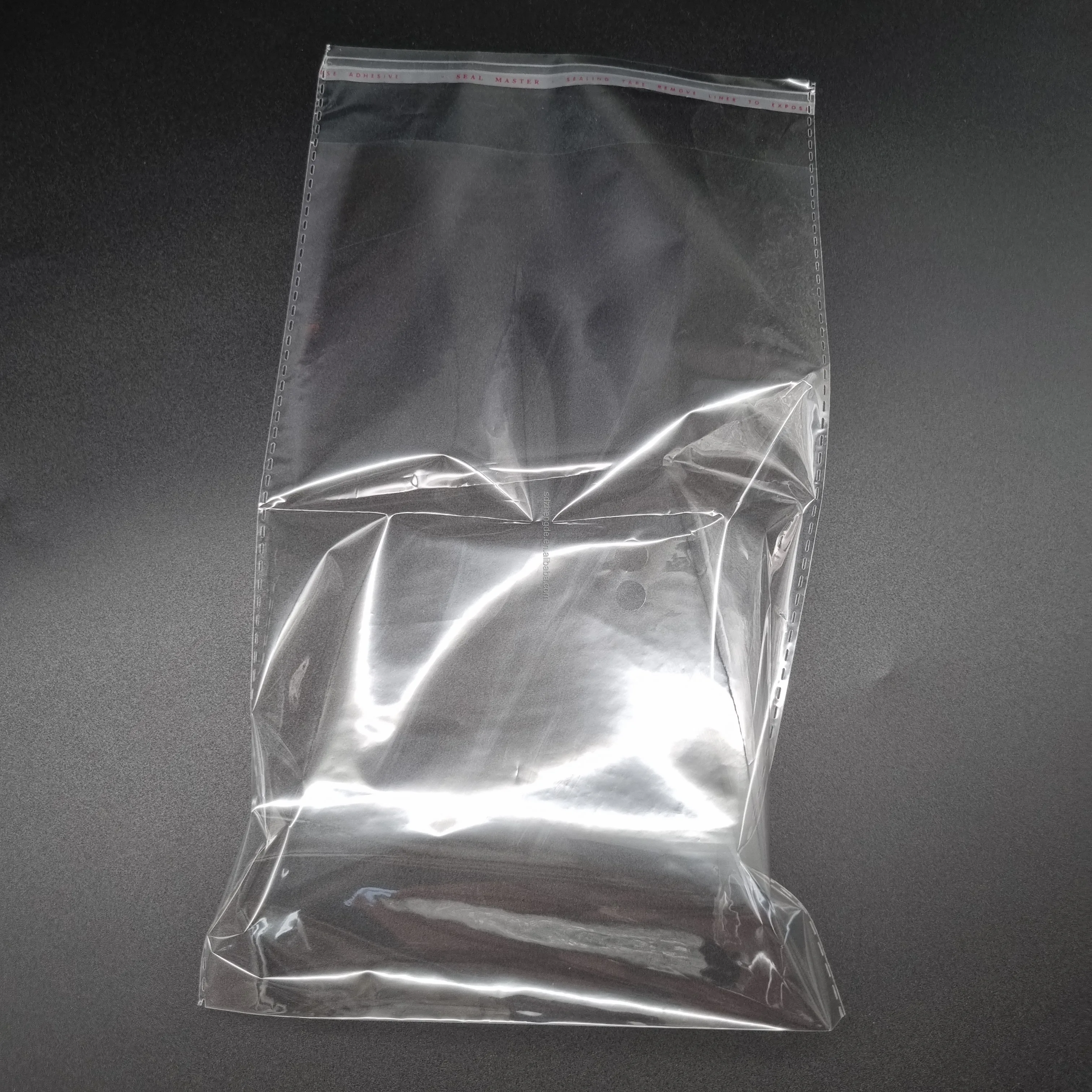 Cpp Material Vegetable Packaging Basil Lettuce Packing Bag