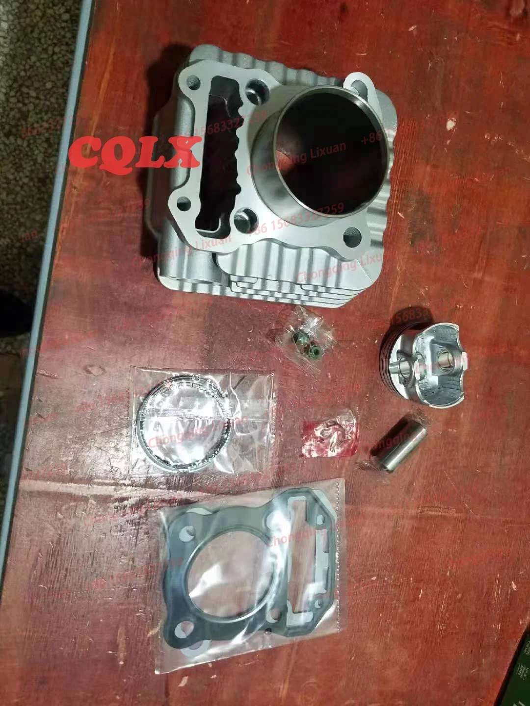 High Quality Motorcycle Engine Cylinder Kit for Bajaj Three Wheeler Tuk Tuk 3w4s RE205 RE225