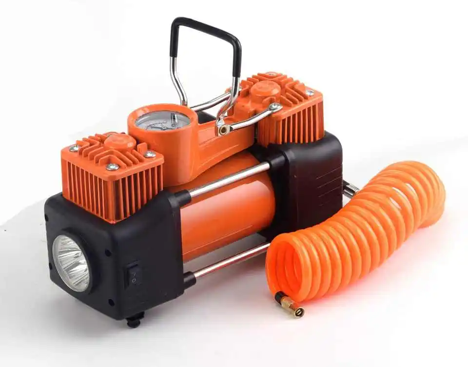 Прямая продажа с фабрики, новый дизайн, 150 фунтов на квадратный дюйм, насос для шин, 12 В, кастральный насос для шин