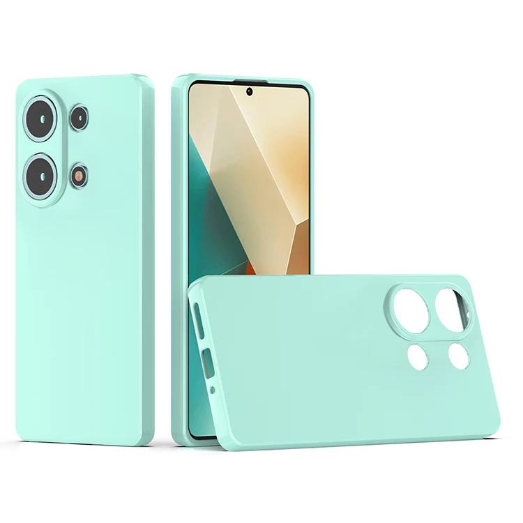 Customized Design for Xiaomi Redmi Note 13 Pro 4G C61 4 Pro Glossy Case Lens Protective Soft Skin Feeling Silicone TPU Case