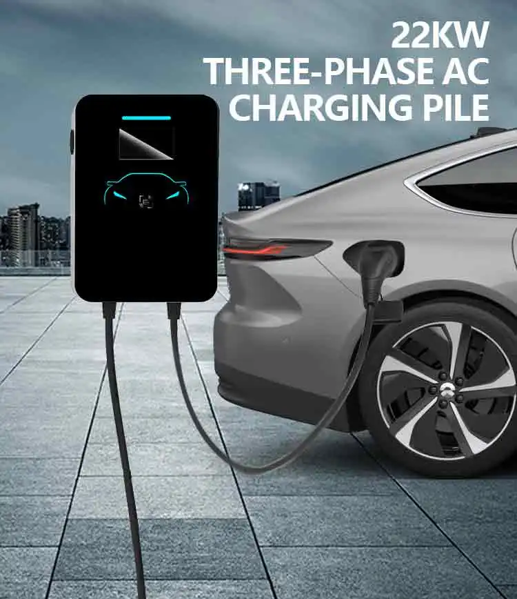 Ydcharge 22kw Rfid Ev Wallbox 32a Electric Car Charger Station With Ce Type2 Charging Plug Buy