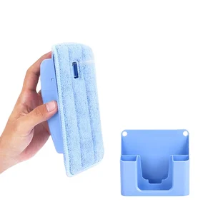 E1506 Blue Magnetic Spray Eraser White Water-Soluble Chalk Eraser Blackboard Eraser That Can Be Removed and Cleaned