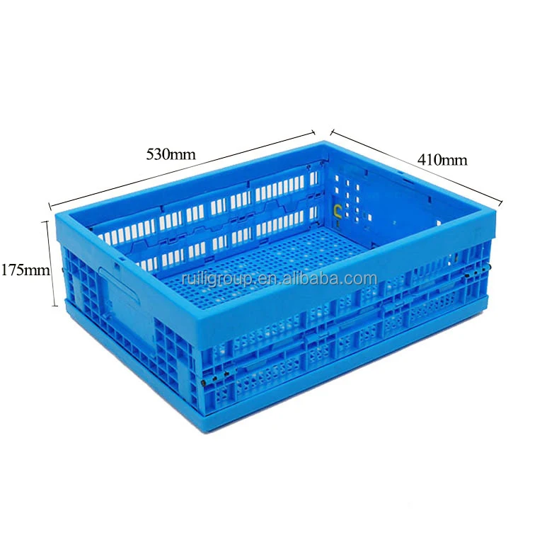 Warehouse Supermarket Waterproof Mesh Storage Container Stackable ...