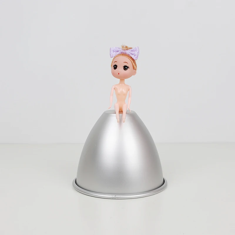 Princess Dress Doll Cake Pan Aluminum Alloy Skirt Cake Baking Pan