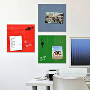 
Стираемая доска из закаленного стекла с магнитом 