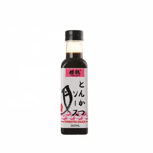 Wholesale Fried Pork Sauce From China Supplier Hot Delicious Tonkatsu Sauce Soybean Primary Ingredient Packaged Bottle