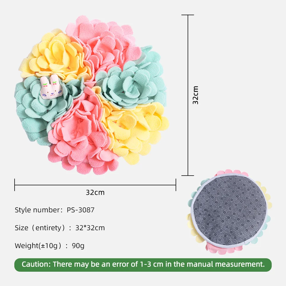 Pet Nose Work Smell Snuffle Mat Training Feeding Foraging Skill Blanke - product detail 2