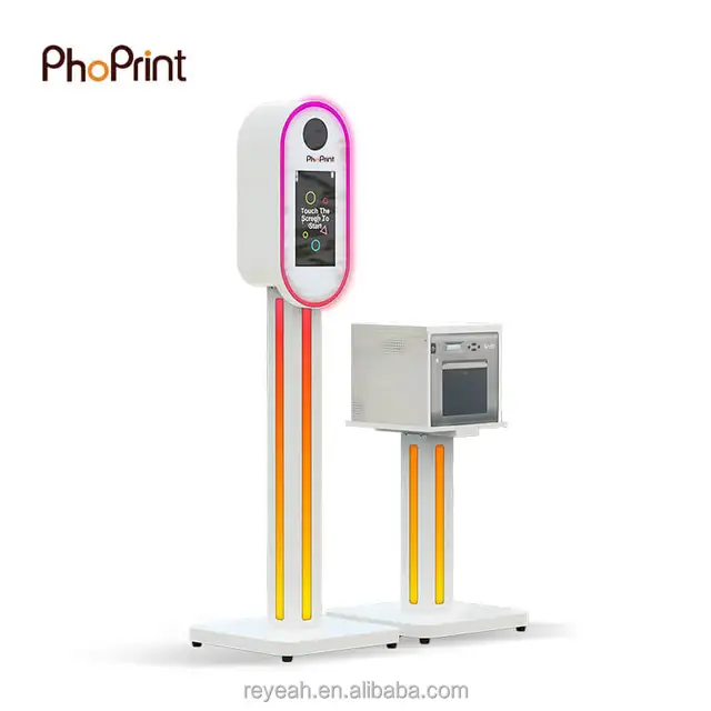 Phoprint Photo Mirror Booth Selfie Mirror Photo Booth With Camera And Printer For Party