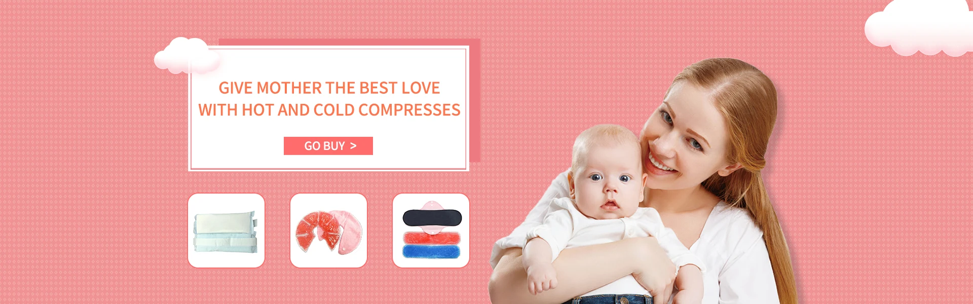 Breastfeeding Cold Compress For Mom Mastitis