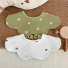 Double-sided bambi green white bear head