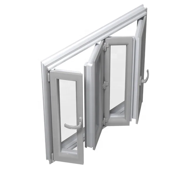 Aluminum Bi Fold windows Accordion Fold windows  Fold Storm windows