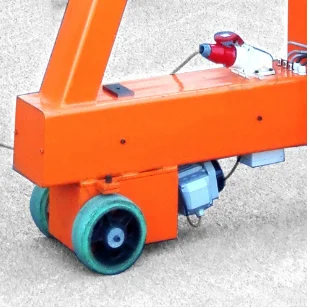 Mini Small Electric Mobile Gantry Crane 1 2 3 5 10 Ton Workshop Portal ...