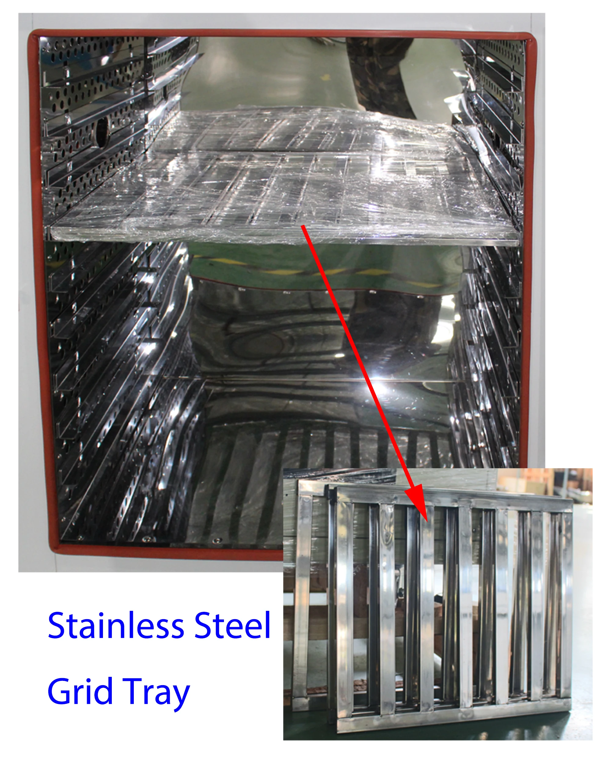 Energy Saving Multi-step Temperature Controller Aging Test Oven Machine With Visible Window For Electronics Plastic Resin